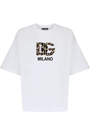 Dolce & Gabbana Logo-print cotton-blend T-shirt