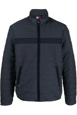 Tommy Hilfiger Logo-embroidered padded jacket