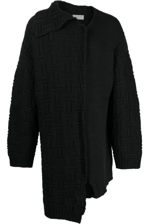 YOHJI YAMAMOTO Asymmetric wool jumper