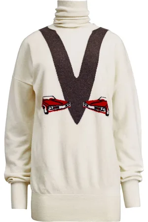 Khaite Esmal jacquard-knit cashmere jumper