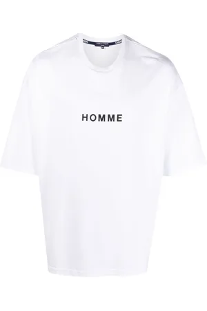 Comme des Garçons Slogan-print cotton T-shirt
