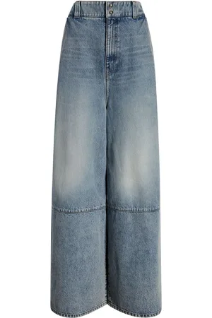 Khaite Isla high-rise wide-leg jeans