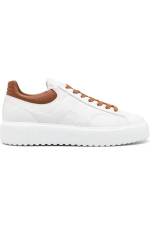 Hogan Lace-up leather sneakers