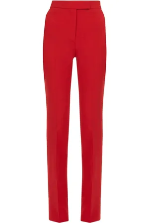 Salvatore Ferragamo Straight-leg wool tailored trousers