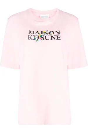 Maison Kitsuné Logo-print cotton T-shirt