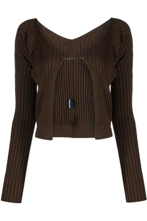 Jacquemus Ribbed-knit cardigan