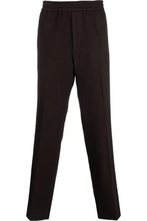 Etudes Romance flannel straight-leg trousers