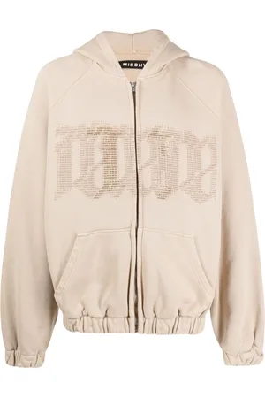 MISBHV Logo-print cotton hoodie