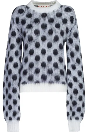 Marni Polka-dot intarsia jumper