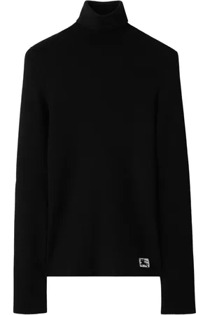 Burberry Equestrian Knight wool-blend roll-neck jumper