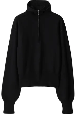 Burberry Half-zip wool jumper