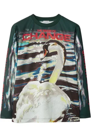 Burberry Graphic-print long-sleeve T-shirt