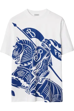 Burberry Equestrian Knight-motif cotton T-shirt
