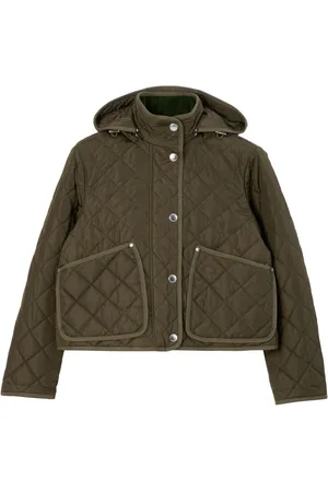 Burberry Quilted classic-hood jacket