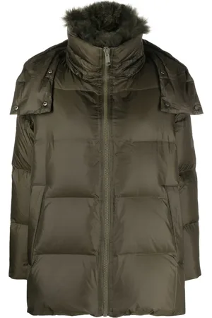 YVES SALOMON Hooded padded coat