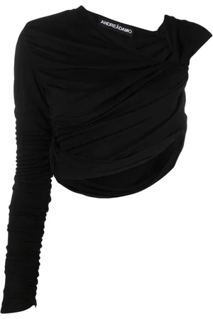 ANDREADAMO Draped asymmetric top