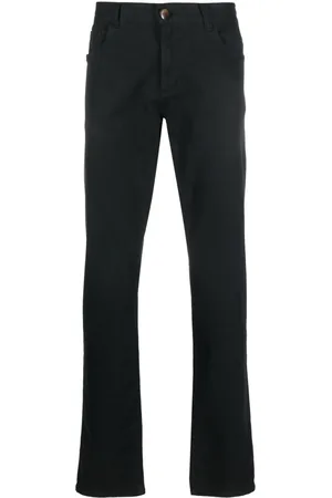CANALI Low-rise slim-fit jeans