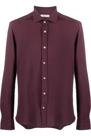 Boglioli Long-sleeve cotton shirt