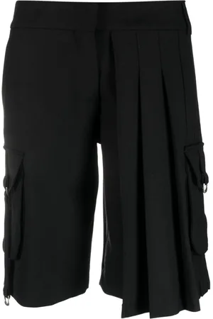 OFF-WHITE Pleated cargo shorts