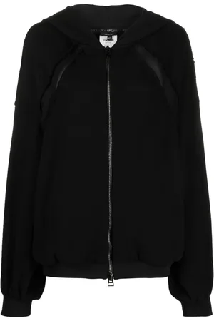Tom Ford Panelled zip-up hoodie