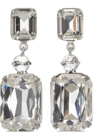 Jennifer Behr Justine crystal-embellished earrings
