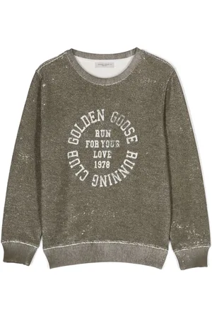 Golden Goose Logo-print faded sweatshirt