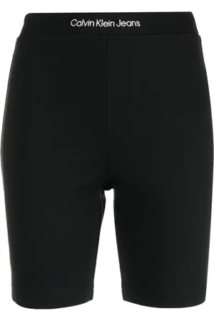 Calvin Klein Logo-waistband stretch-design shorts