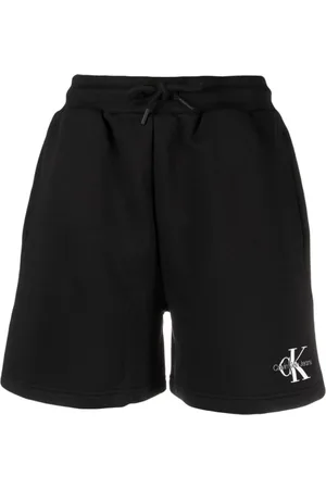 Calvin Klein Logo-print drawstring-waist shorts