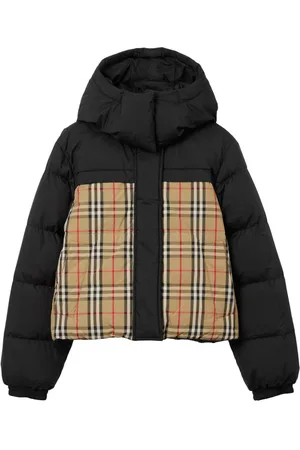 Burberry Reversible Haymarket check puffer jacket