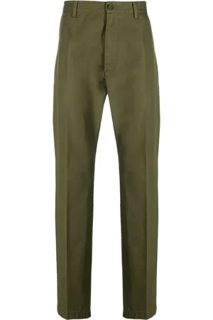 Dsquared2 Logo-print cotton straight-leg trousers