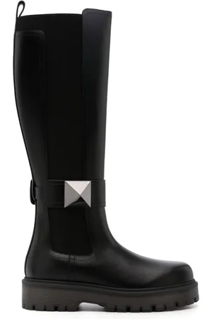 VALENTINO GARAVANI One Stud knee-high boots