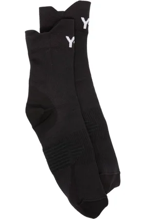 Y-3 Logo-intarsia ribbed socks