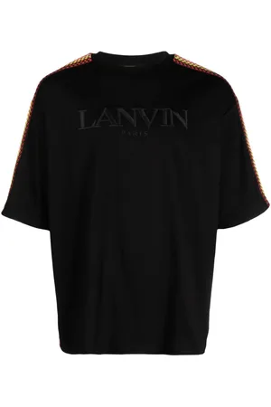Lanvin Curb lace-embellished T-shirt