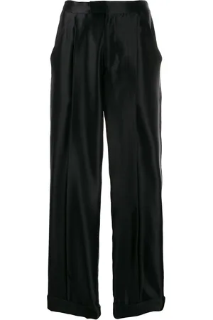 Tom Ford High-waisted silk trousers