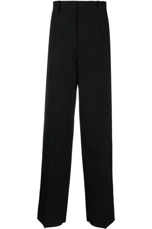 Jil Sander High-waist wool wide-leg trousers