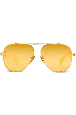 Balmain Capitaine navigator-frame sunglasses