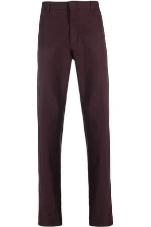 Ermenegildo Zegna Mid-rise straight-leg chinos