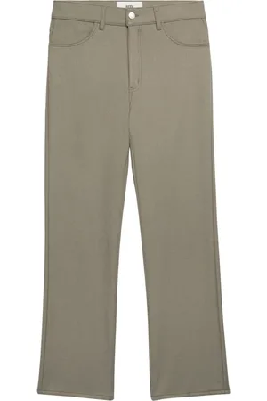 Ami Wool straight-leg trousers