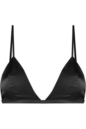Kiki de Montparnasse Triangle-cup silk bra