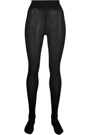 Wolford Cotton ribbed tights