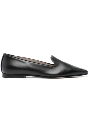 Fabiana Filippi Rhinestone-embellished leather loafers
