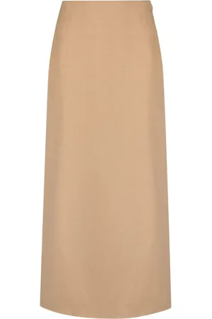 By Malene Birger Palomie wool midi skirt