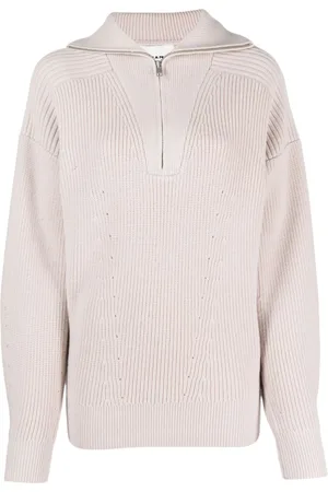 Marant Etoile Benny half-zip sweater