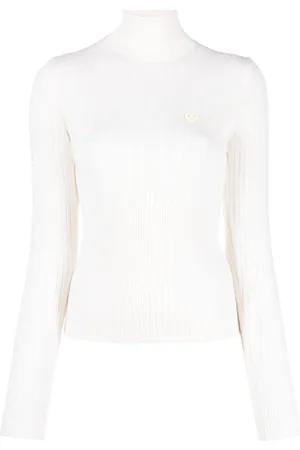 Casablanca Ribbed-knit wool jumper