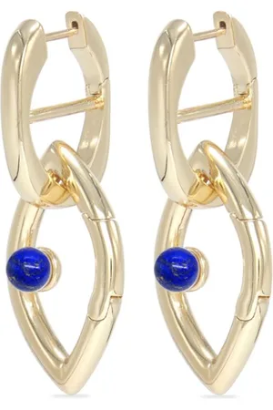 CAPSULE ELEVEN Eye Opener Chain lapis-lazuli earrings