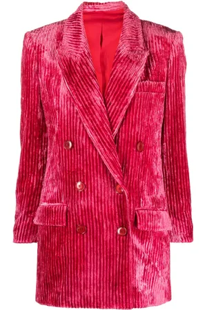 Isabel Marant Dita double-breasted corduroy blazer