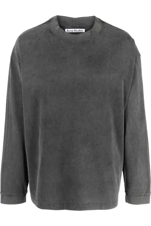 Acne Studios Faded-effect cotton sweatshirt