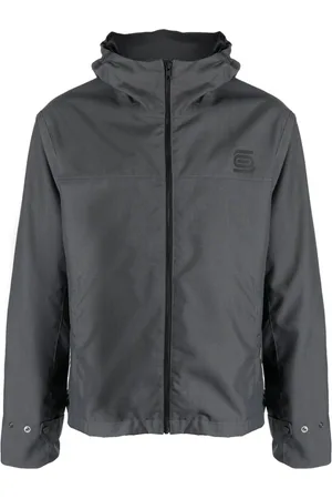 Olly Shinder Logo-print hooded rain jacket