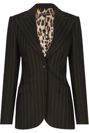 Dolce & Gabbana Single-breasted striped blazer