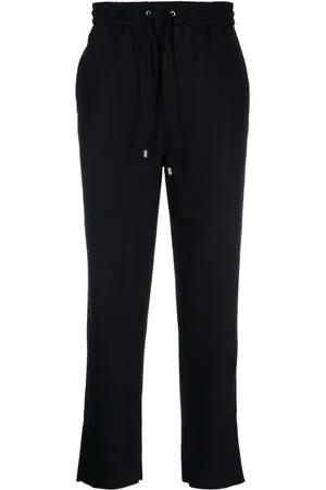 Etro Drawstring-waist wool trousers